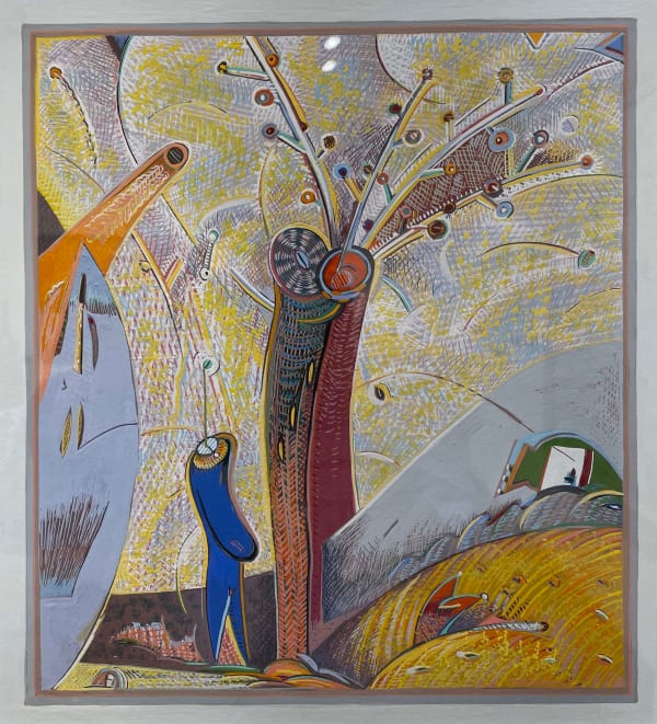 Tommy Simpson, Gouache Painting