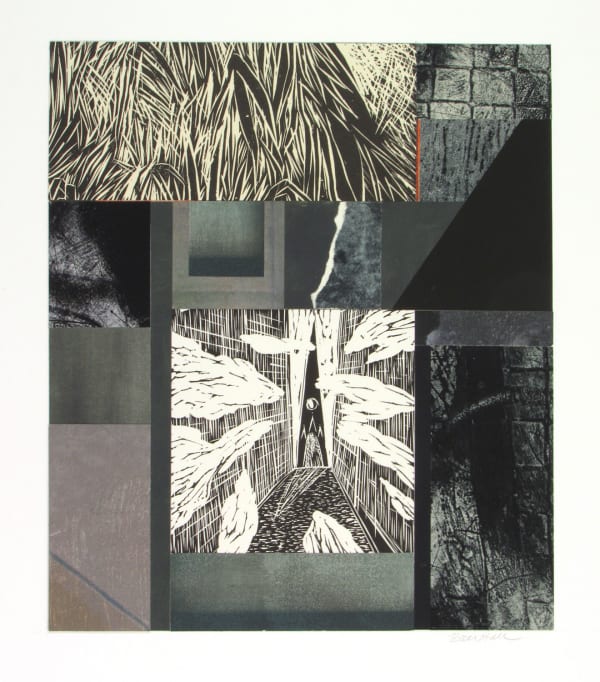 Bill Hall, Wall Street (The Pandemic Series), unframed