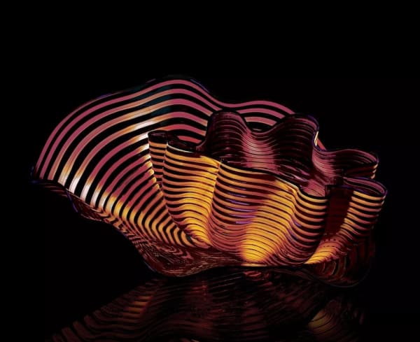 Dale Chihuly, Amber Plum Seaform