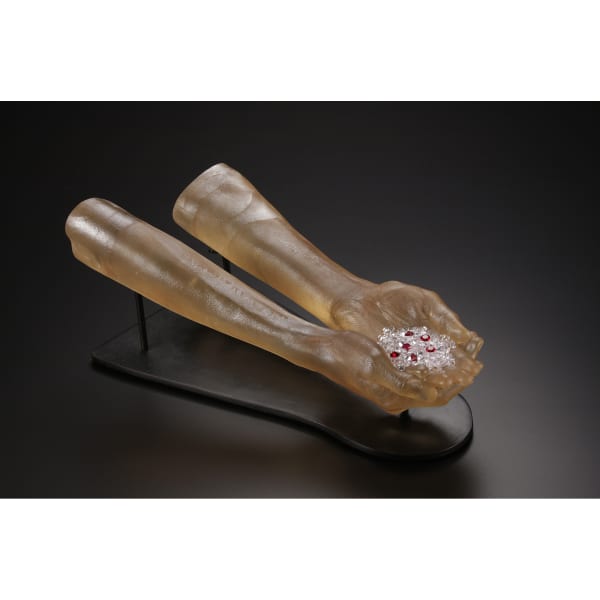 John Littleton + Kate Vogel, What Do You Hold? (Diamonds and Rubies)