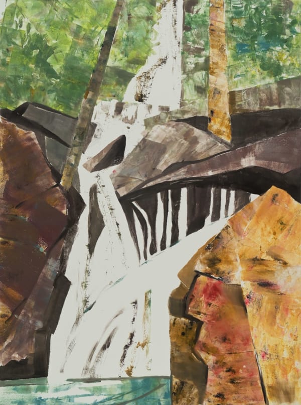 Mariella Bisson, What the River Says (base of Catawba Falls, NC), 2019