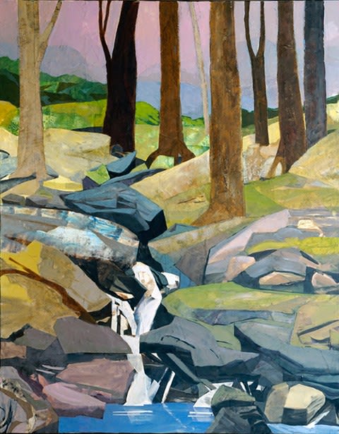 Mariella Bisson, Brook Falls, Sunset