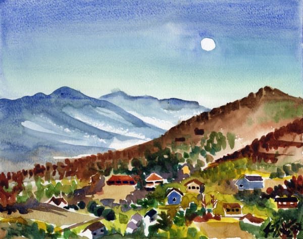 Laura Sellers, Haw Creek Overlook Winter