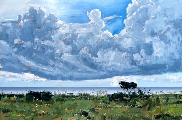 David Shingler, Cloud at Pamlico Sound, NC, 2022