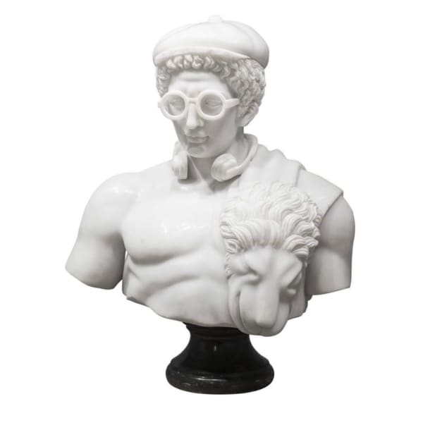 Leo Caillard, Buste Homme avec Lion