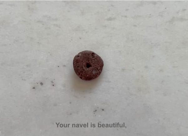 Paolo Colombo, STONE THEATRE: YOUR NAVEL