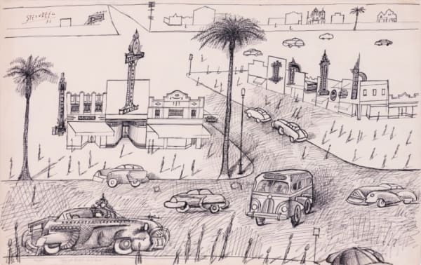 Saul Steinberg, Florida , 1953