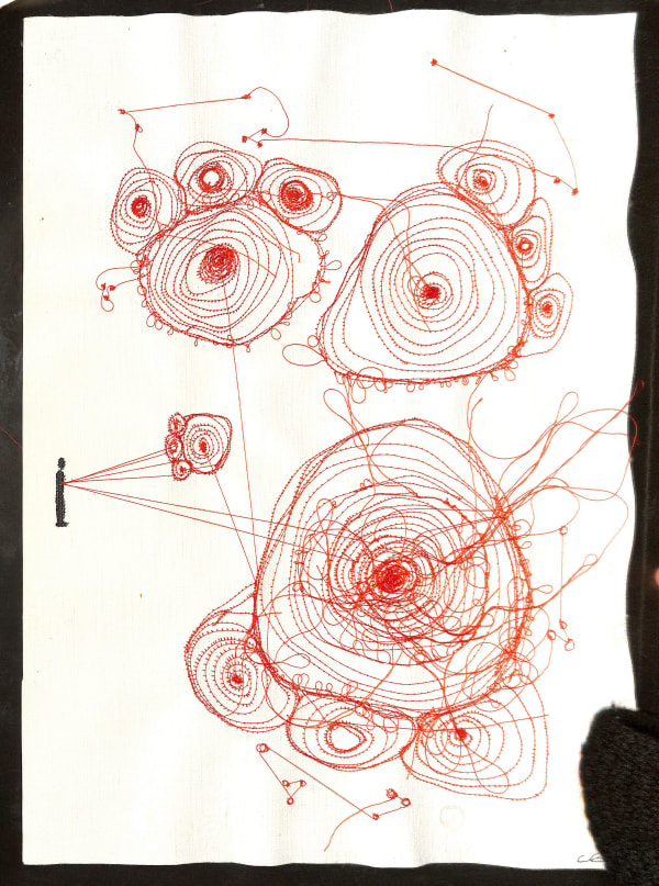 Chiharu Shiota, Connected to the Universe (12) , 2023