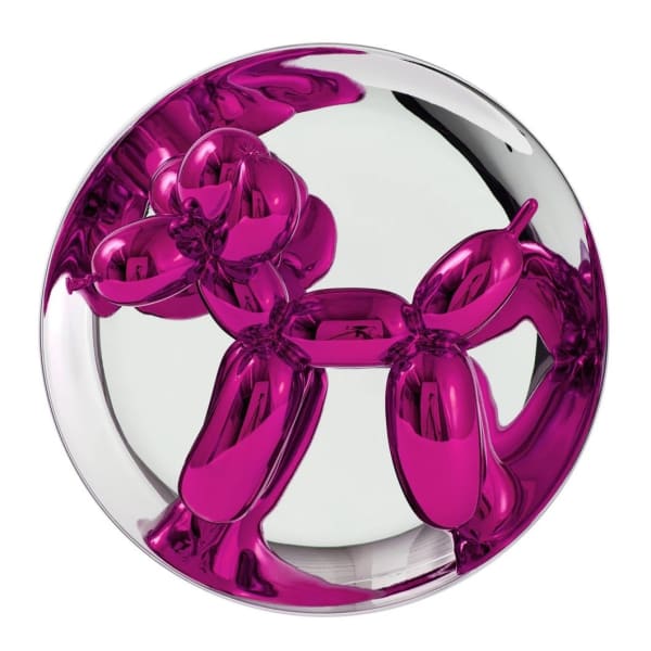 Jeff Koons, Balloon dog (magenta), 2015