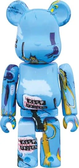 BE@RBRICK, Jean-michel basquiat #4 1000%