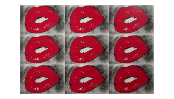 Daido Moriyama, Lips 9 times , 2019