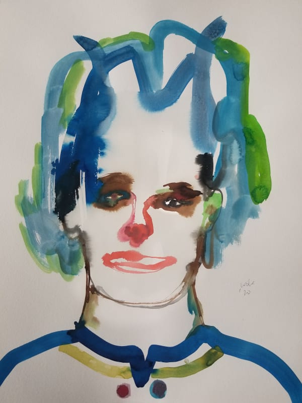 Wole Lagunju, Everyday People II, 2020