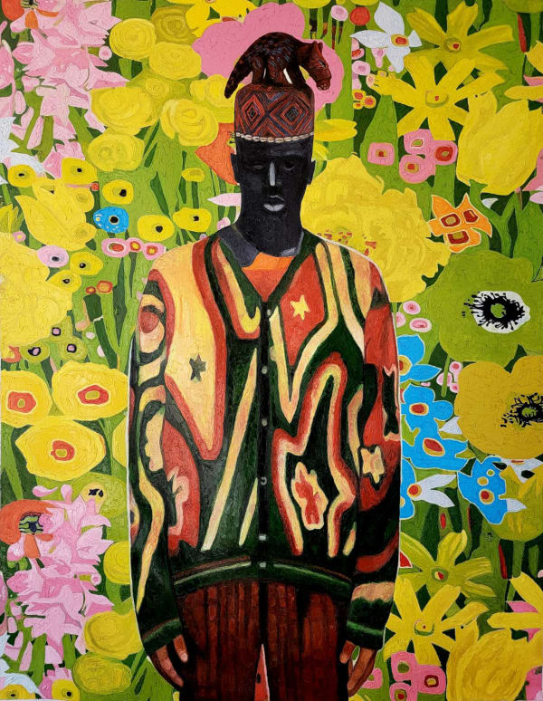 Wole Lagunju, Bamileke Trance, 2024