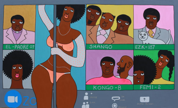 Michael Soi, Work from Home, 2020