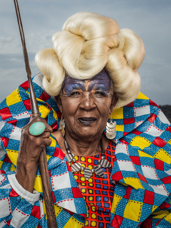 Osborne Macharia, Magadi Portrait 1, 2017