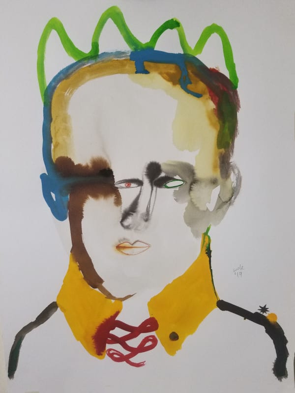 Wole Lagunju, Power Broker I, 2019