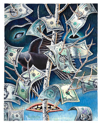 Twenty by Sixteen 2017, Morgan Bulkeley, Pierced Presidents, 2016