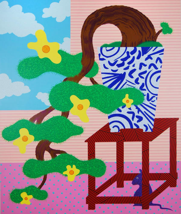 Eric Hibit, Cascading Bonsai, 2017