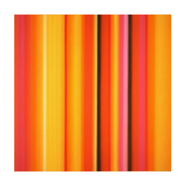 Tim Bavington, Tangerine, 2017