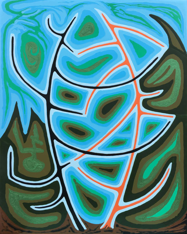 Twenty by Sixteen 2017, Doug Holst, Walk In the Woods, 2017