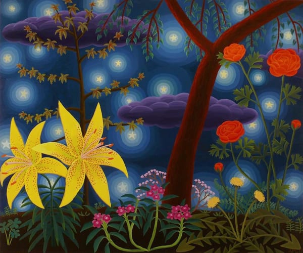 Amy Lincoln, Lily and Ranunculus, 2017