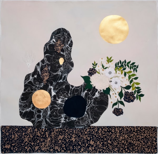 Crystal Liu, moon side up, “basking in the moonlight”, 2024