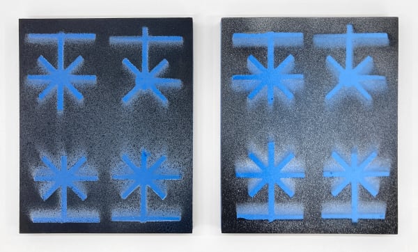 Edra Soto, Dos Cuerpos (Diptych), 2023