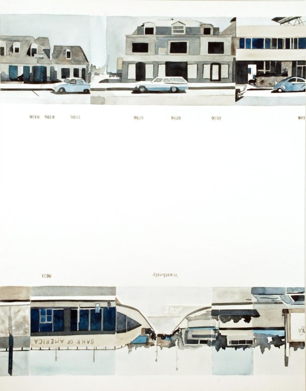 Amy Park, Ed Ruscha's Every Building on the Sunset Strip, #45, 2016