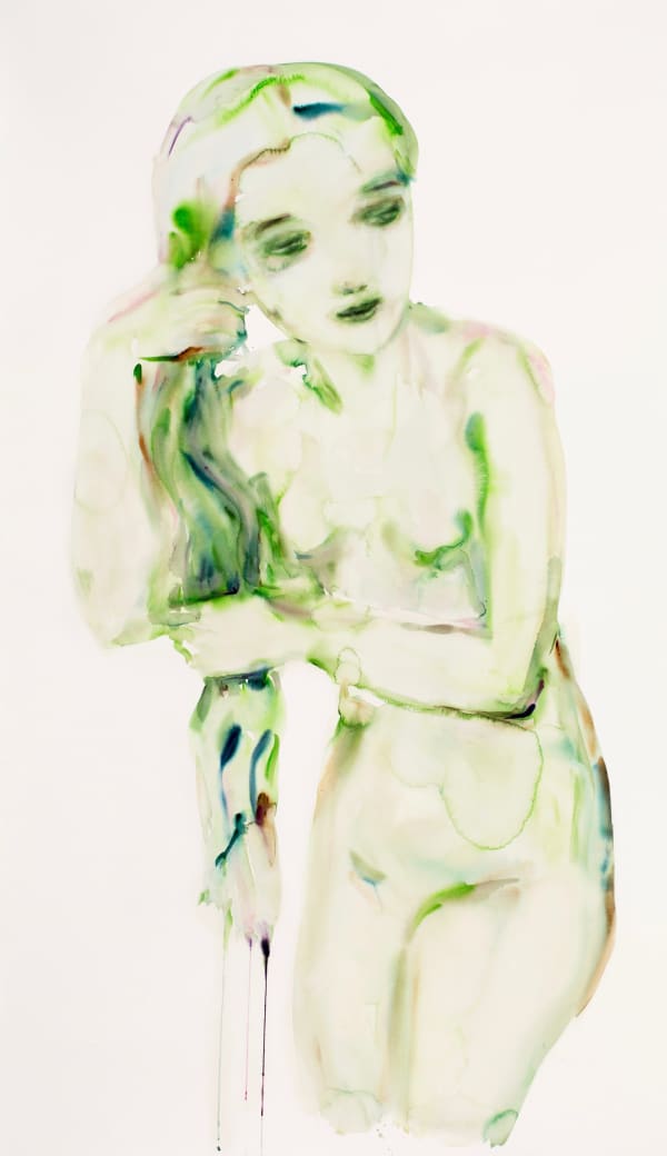 Kim McCarty, Dripping Hair, 2017