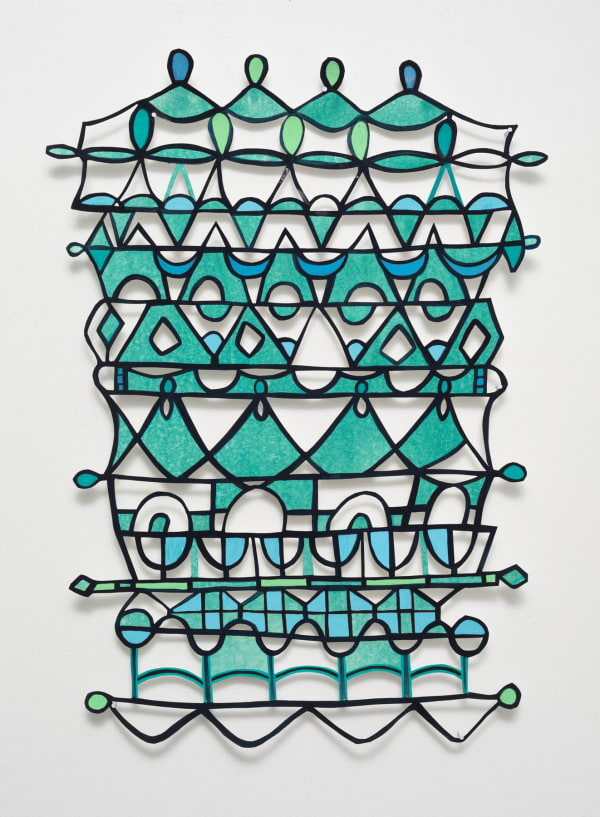 Ruby Palmer, Green as Glass, 2021