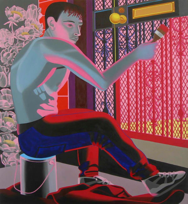 Leigh Ruple, Red Door, 2017