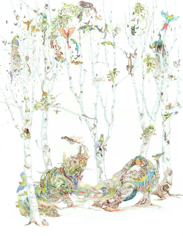 Laura Ball, The Embroilment, 2014