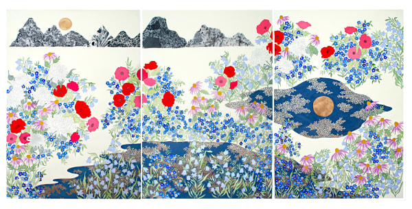 Crystal Liu, our place, “among the flowers”, 2021