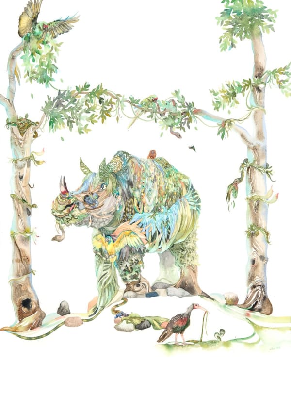 Laura Ball, Refuge 3, 2014