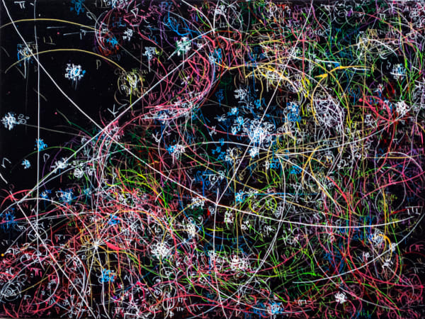 Kysa Johnson, blow up 260 - the long goodbye (hello, hello) - subatomic decay patterns and the star forming region RCW 49, 2015