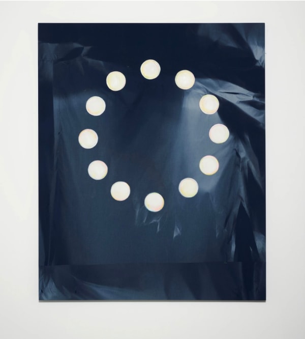 Christopher Robin Duncan, 12 Symbols - Pale Moon (12 Month Exposure), 2022