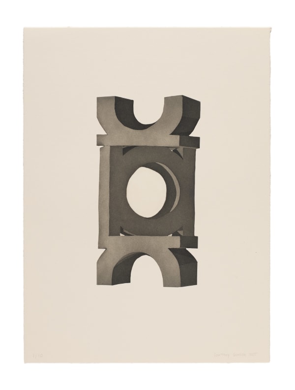 Courtney Sennish, Circle Stack, 2025