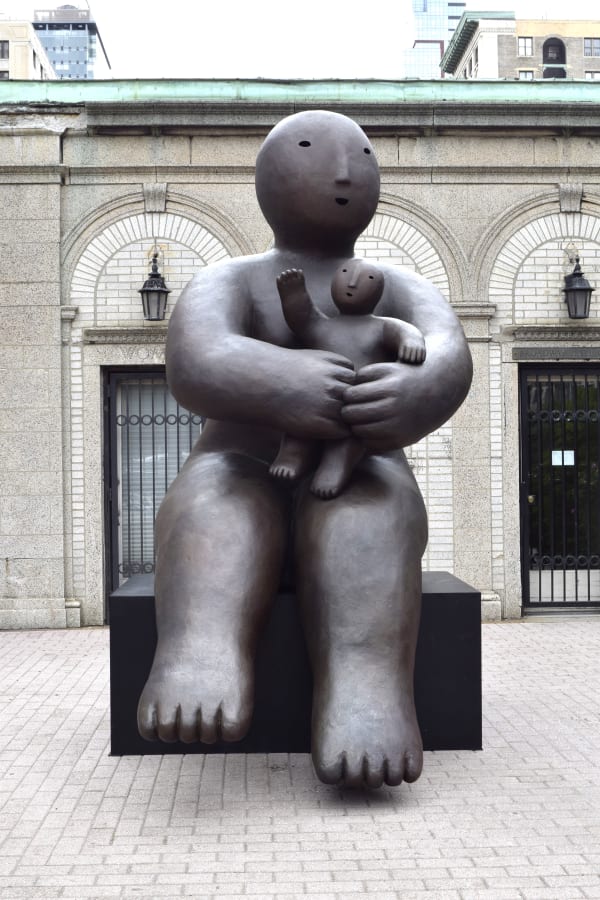 Joy Brown Bronze sculptures Broadway Mall