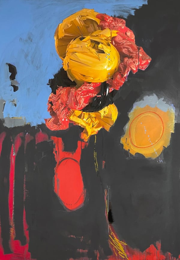 Sandra Filippucci | Where the Children Were I, Ukraine Flower Series (2023)