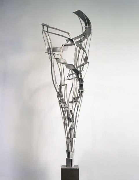 Don Gummer - Anniversary. Stainless steel sculpture, 2002