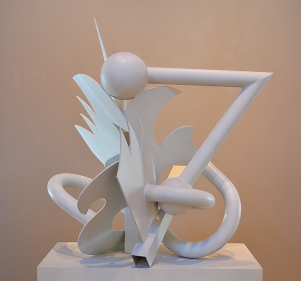 ALEXANDER LIBERMAN - Untitled, 1991. Painted aluminum. MORRISON GALLERY