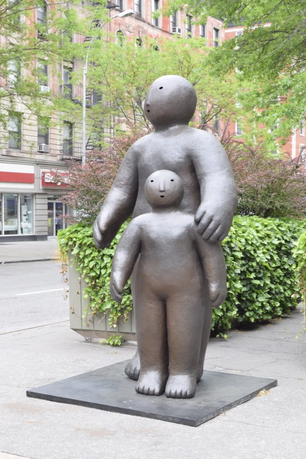 Joy Brown Bronze sculptures Broadway Mall