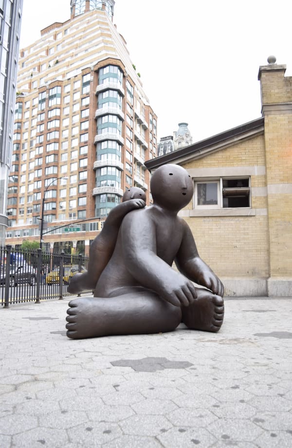 Joy Brown Bronze sculptures Broadway Mall