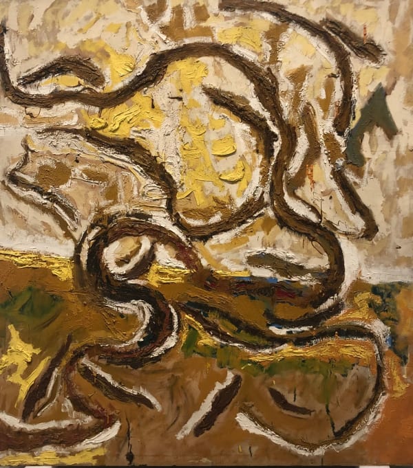 Ronald Bladen paintings at Morrison Gallery