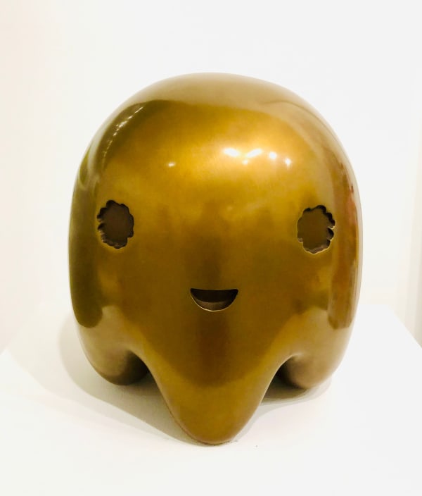 Adam Handler sculpture - Ghost, bronze 2023.