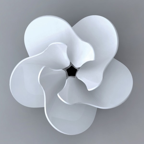 Yvonne Domenge, Cristelle II (Top View), 2024