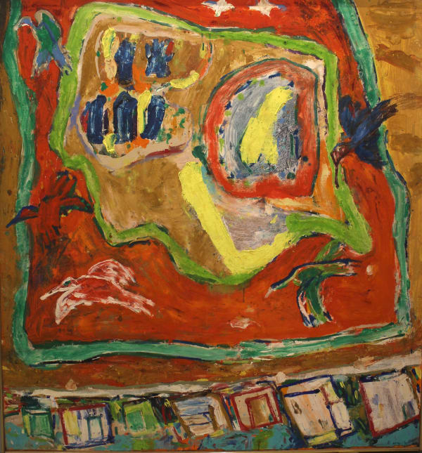 George McNeil, Mythical Landscape #1, 1978
