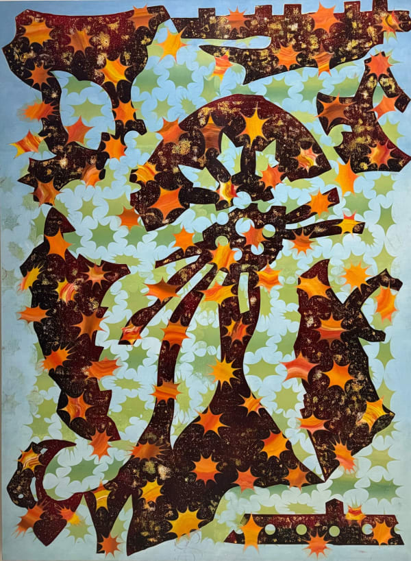 Philip Taaffe, Votive Painting, 2016