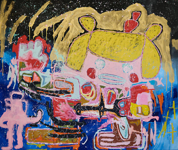 Adam Handler, The Saint Waving to the Spacemen, Morrison Gallery