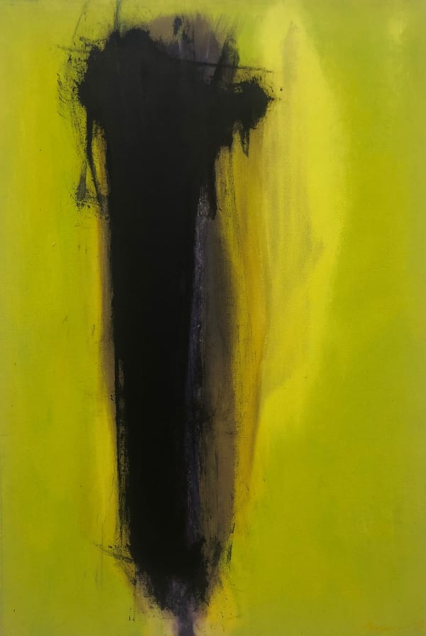 Cleve Gray - Shaft, acrylic 1974